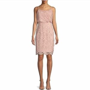 Nanette Lepore Bellini Fizz Blilush Pink Midi Dress